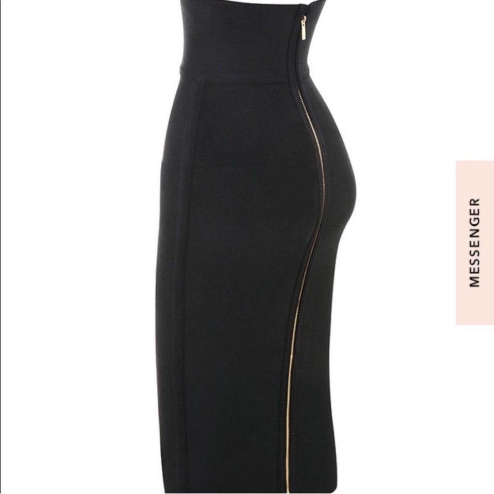 House of CB high waisted bandage skirt